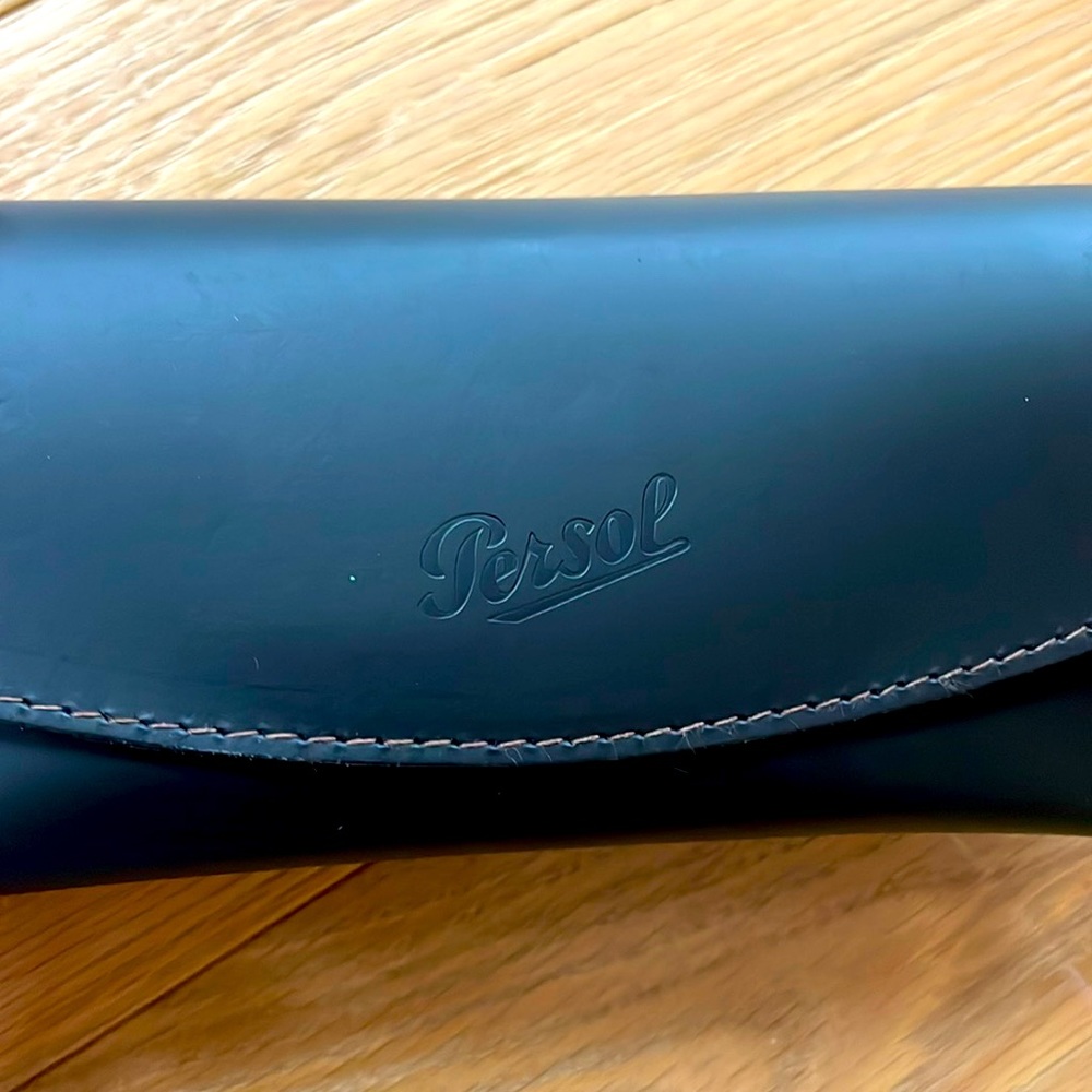 Persol oversized semi hard shell case
